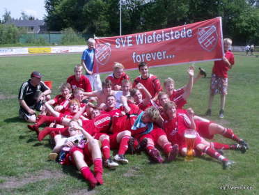 A-Junioren Aufstiegsfoto